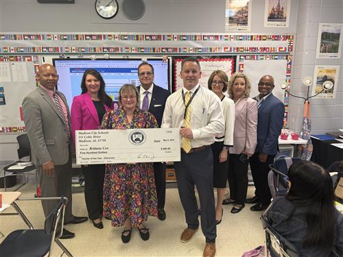 Brittany Cox, TOTY for Discovery Middle